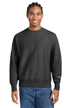 CHARCOAL HEATHER CHARCOAL HEATHER S149 champion reverse weave crewneck sweatshirt