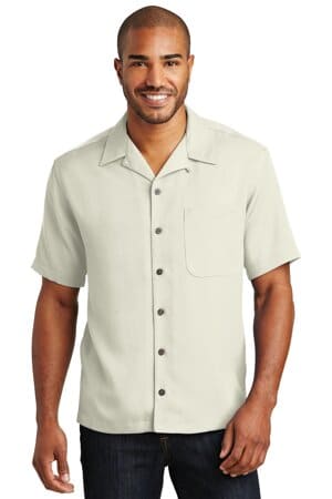 IVORY S535 port authority easy care camp shirt