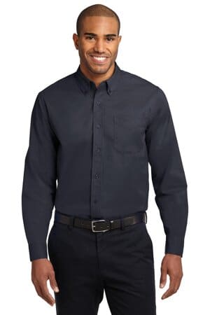 S608 port authority long sleeve easy care shirt