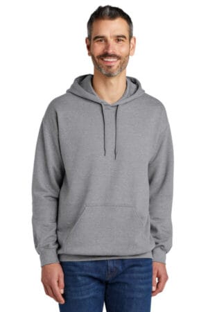 SPORT GREY SF500 gildan softstyle pullover hooded sweatshirt