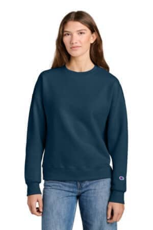 SL650 champion women's powerblend crewneck sweatshirt