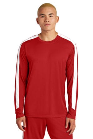 ST100LS sport-tek competitor united long sleeve crew