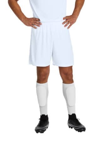 WHITE/ WHITE WHITE/ WHITE ST103 sport-tek competitor united 7 short