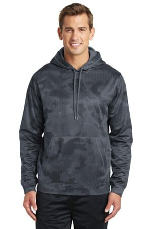 ST240 sport-tek sport-wick camohex fleece hooded pullover