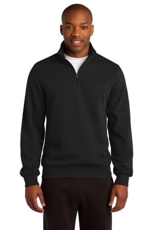 BLACK ST253 sport-tek 1/4-zip sweatshirt