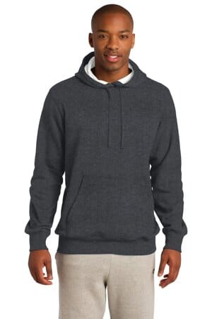 GRAPHITE HEATHER ST254 sport-tek pullover hooded sweatshirt