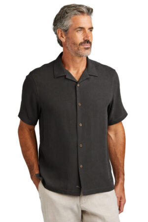 BLACK ST325384TB limited edition tommy bahama tropic isles short sleeve shirt