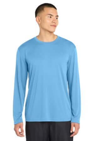 CAROLINA BLUE ST350LS sport-tek long sleeve posicharge competitor tee