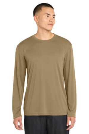 COYOTE BROWN COYOTE BROWN ST350LS sport-tek long sleeve posicharge competitor tee