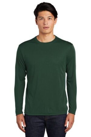 FOREST GREEN ST350LS sport-tek long sleeve posicharge competitor tee