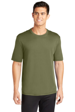 OLIVE DRAB GREEN ST350 sport-tek posicharge competitor tee
