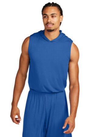 TRUE ROYAL ST352H sport-tek competitor sleeveless hoodie