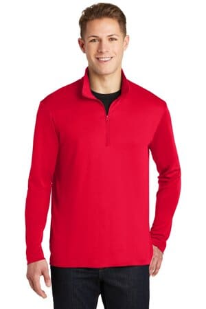TRUE RED ST357 sport-tek posicharge competitor 1/4-zip pullover