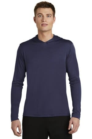 TRUE NAVY ST358 sport-tek posicharge competitor hooded pullover