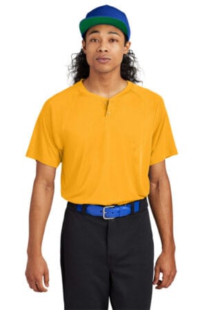 GOLD ST359 sport-tek posicharge competitor 2-button henley