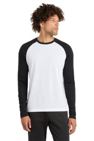 ST400LS sport-tek posicharge long sleeve tri-blend wicking raglan tee