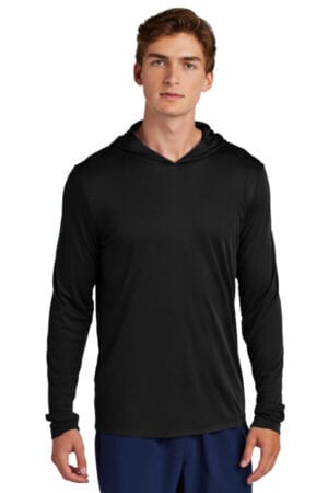 ST420LSH sport-tek posi-uv pro long sleeve hoodie