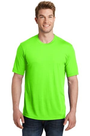 NEON GREEN ST450 sport-tek posicharge competitor cotton touch tee