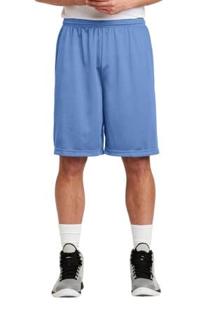 CAROLINA BLUE ST515 sport-tek long posicharge classic mesh short