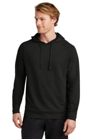BLACK ST562 sport-tek sport-wick flex fleece pullover hoodie