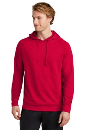 DEEP RED ST562 sport-tek sport-wick flex fleece pullover hoodie