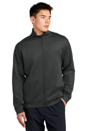 IRON GREY ST582 sport-tek pro perform full-zip