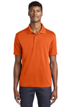 DEEP ORANGE ST640 sport-tek posicharge racermesh polo