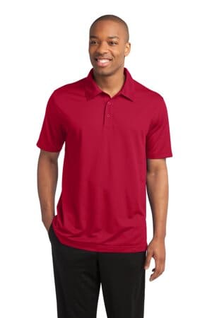 TRUE RED ST690 sport-tek posicharge active textured polo