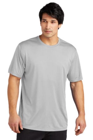 SILVER ST720 sport-tek posicharge re-compete tee