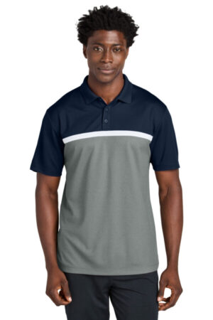 ST741 sport-tek uv micropique colorblock polo