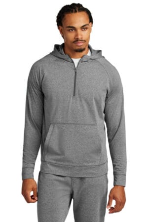 ST856 sport-tek sport-wick stretch 1/2-zip hoodie