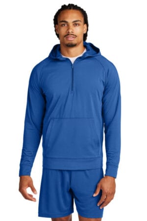 ST856 sport-tek sport-wick stretch 1/2-zip hoodie