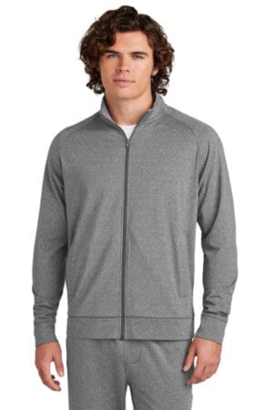 ST857 sport-tek sport-wick stretch full-zip cadet jacket