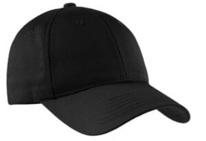 BLACK YSTC10 sport-tek youth dry zone nylon cap