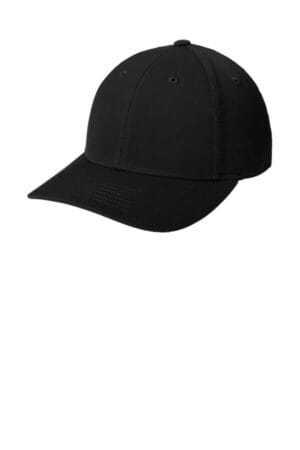 BLACK STC10 sport-tek dry zone nylon cap