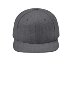 DARK HEATHER GREY STC19 sport-tek yp classics flat bill snapback cap