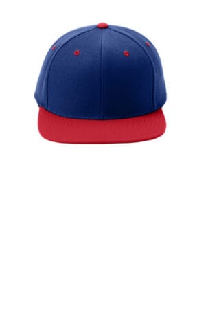 TRUE ROYAL/ TRUE RED STC19 sport-tek yp classics flat bill snapback cap