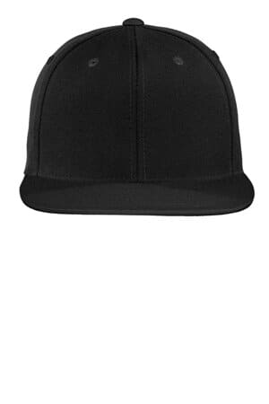 BLACK STC19 sport-tek yupoong flat bill snapback cap