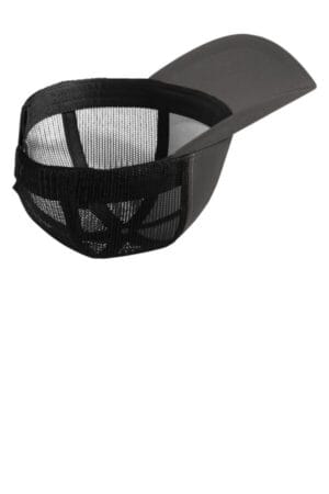 IRON GREY/ BLACK STC36 sport-tek posicharge competitor mesh back cap