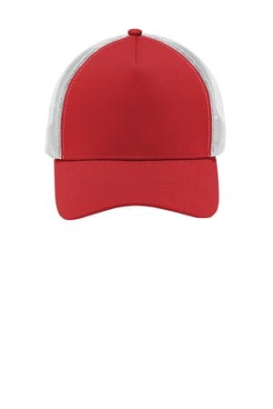 TRUE RED/ WHITE STC36 sport-tek posicharge competitor mesh back cap