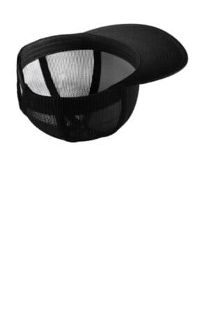 BLACK/ BLACK STC38 sport-tek yp classics 5-panel classic trucker mesh back cap