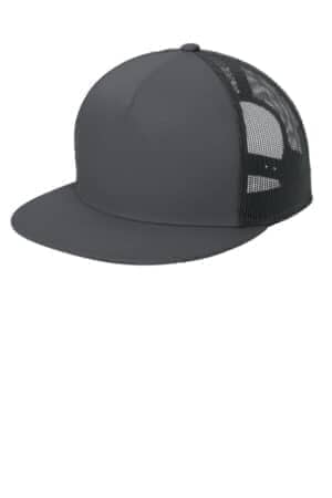 GRAPHITE/ GRAPHITE GRAPHITE/ GRAPHITE STC38 sport-tek yp classics 5-panel classic trucker mesh back cap