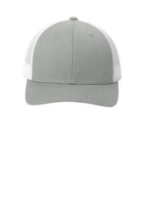 HEATHER GREY/ WHITE STC39 sport-tek yp classics retro trucker cap