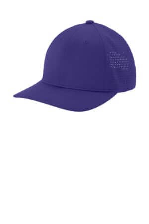 PURPLE PURPLE STC65 sport-tek pro-cut adjustable cap