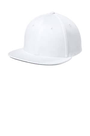 WHITE STC70 sport-tek impact mesh stretch-tek cap