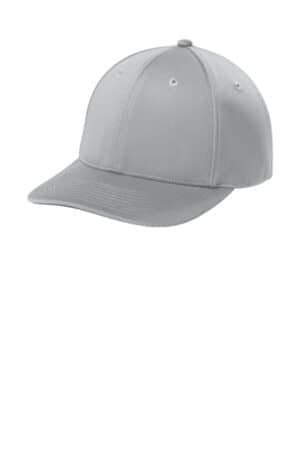 SILVER STC71 sport-tek impact mesh stretch-tek adjustable cap