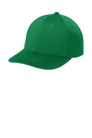 TRUE KELLY GREEN TRUE KELLY GREEN STC71 sport-tek impact mesh stretch-tek adjustable cap