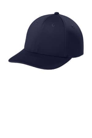 TRUE NAVY STC71 sport-tek impact mesh stretch-tek adjustable cap