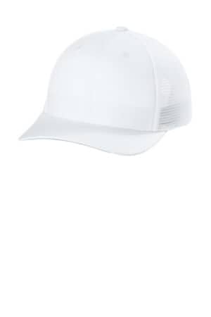 STC74 sport-tek stretch-tek snapback trucker cap