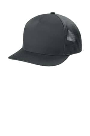 IRON GREY/ IRON GREY STC75 sport-tek stretch-tek 5-panel trucker cap